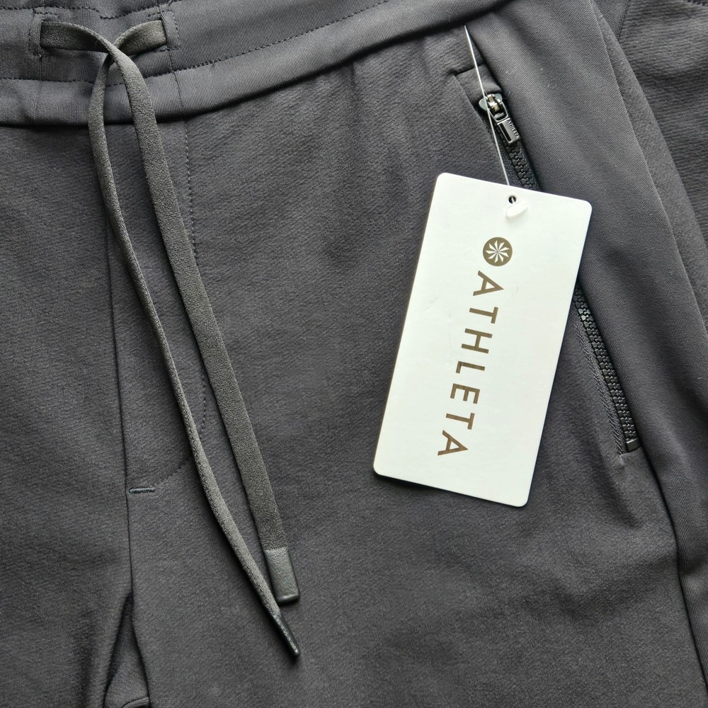 Athleta Headlands Hybrid Trek Jogger Black Women 4 Hiking Cargo Pants 486183